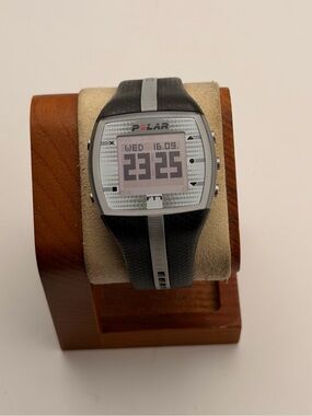 Polar FT7, New Battery, Tested, Smartwatch, Silver & Black, very good